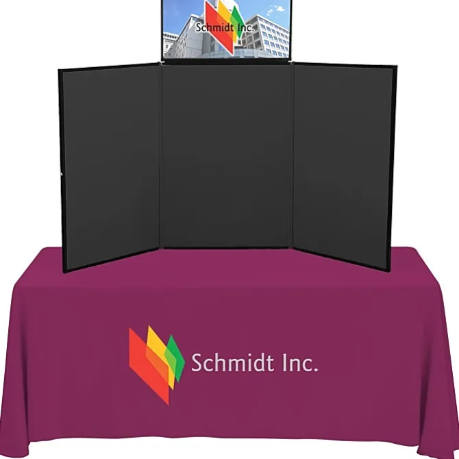 Fold N Go Tabletop Display Kit - 6'- Header