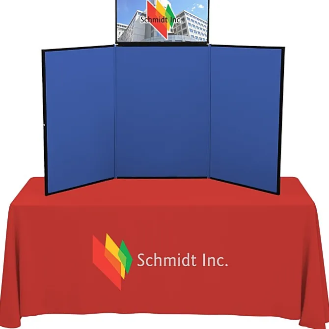 Fold N Go Tabletop Display Kit - 6'- Header