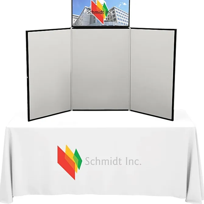 Fold N Go Tabletop Display Kit - 6'- Header