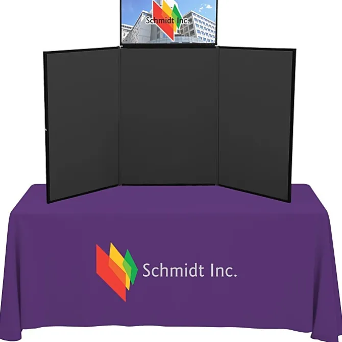 Fold N Go Tabletop Display Kit - 6'- Header