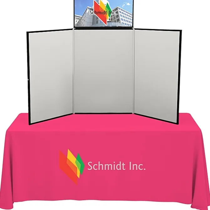 Fold N Go Tabletop Display Kit - 6'- Header