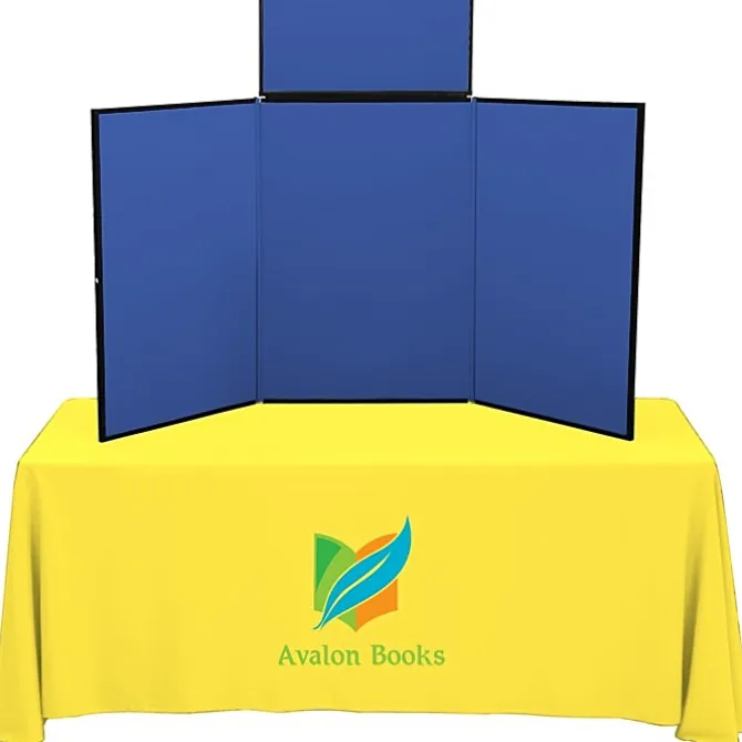 Fold N Go Tabletop Display Kit - 6' - Blank