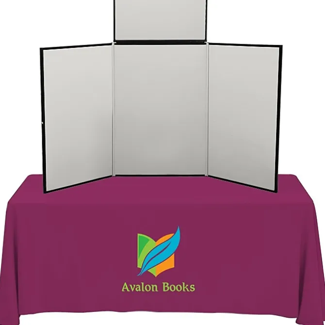 Fold N Go Tabletop Display Kit - 6' - Blank