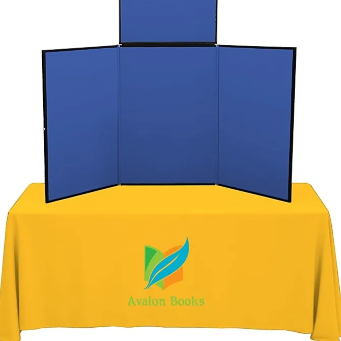 Fold N Go Tabletop Display Kit - 6' - Blank