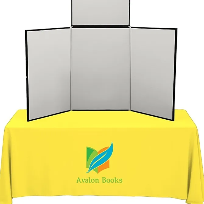 Fold N Go Tabletop Display Kit - 6' - Blank