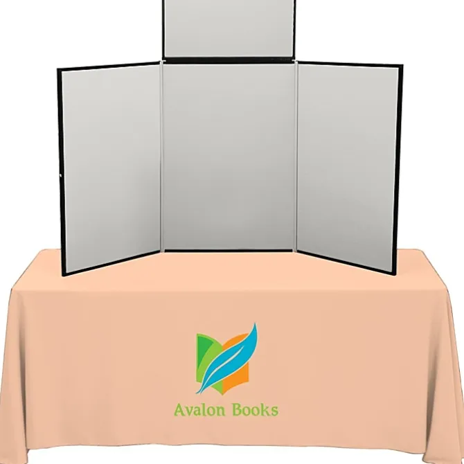Fold N Go Tabletop Display Kit - 6' - Blank