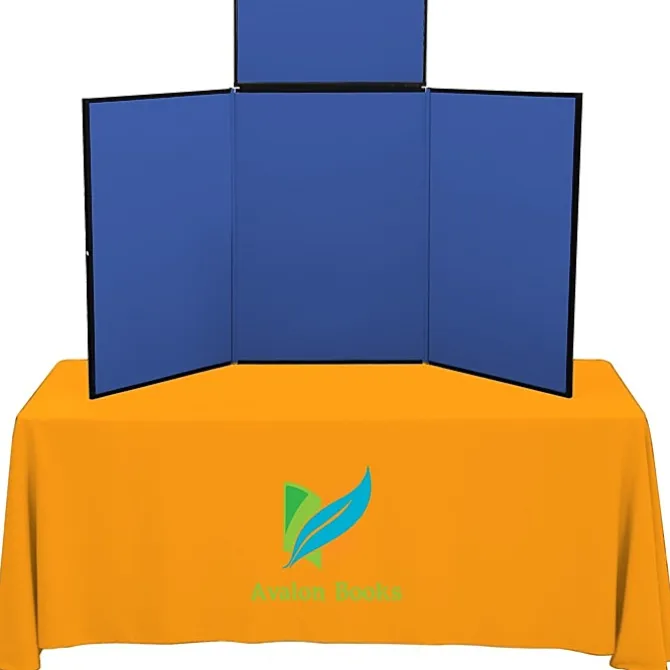 Fold N Go Tabletop Display Kit - 6' - Blank