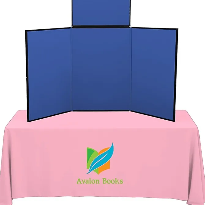 Fold N Go Tabletop Display Kit - 6' - Blank
