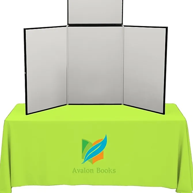 Fold N Go Tabletop Display Kit - 6' - Blank