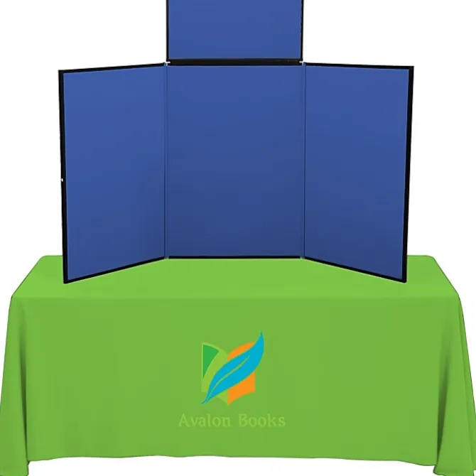 Fold N Go Tabletop Display Kit - 6' - Blank