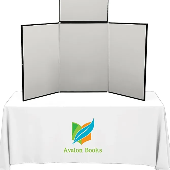 Fold N Go Tabletop Display Kit - 6' - Blank