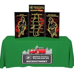 Fold N Go Tabletop Kit - 4 feet - Full Color