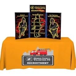 Fold N Go Tabletop Kit - 4 feet - Full Color