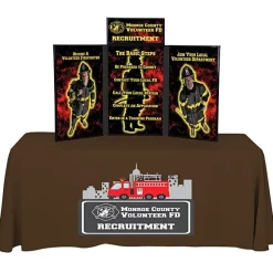 Fold N Go Tabletop Kit - 4 feet - Full Color