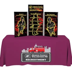 Fold N Go Tabletop Kit - 4 feet - Full Color