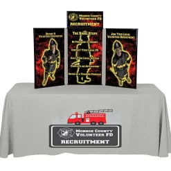 Fold N Go Tabletop Kit - 4 feet - Full Color