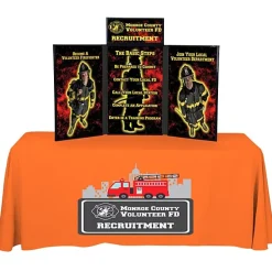 Fold N Go Tabletop Kit - 4 feet - Full Color