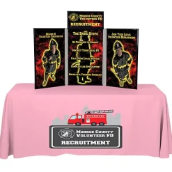 Fold N Go Tabletop Kit - 4 feet - Full Color