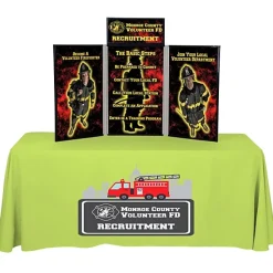 Fold N Go Tabletop Kit - 4 feet - Full Color