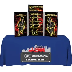 Fold N Go Tabletop Kit - 4 feet - Full Color