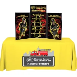 Fold N Go Tabletop Kit - 4 feet - Full Color