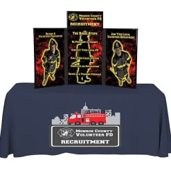Fold N Go Tabletop Kit - 4 feet - Full Color