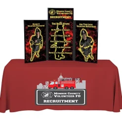 Fold N Go Tabletop Kit - 4 feet - Full Color