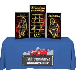 Fold N Go Tabletop Kit - 4 feet - Full Color