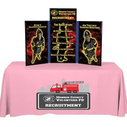 Fold N Go Tabletop Kit - 4 feet - Full Color