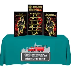 Fold N Go Tabletop Kit - 4 feet - Full Color