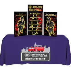 Fold N Go Tabletop Kit - 4 feet - Full Color