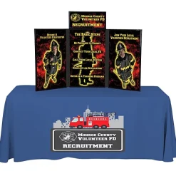 Fold N Go Tabletop Kit - 4 feet - Full Color