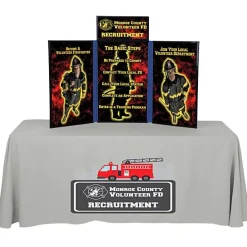 Fold N Go Tabletop Kit - 4 feet - Full Color