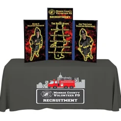 Fold N Go Tabletop Kit - 4 feet - Full Color