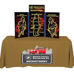 Fold N Go Tabletop Kit - 4 feet - Full Color