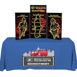 Fold N Go Tabletop Kit - 4 feet - Full Color