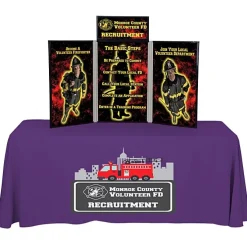 Fold N Go Tabletop Kit - 4 feet - Full Color