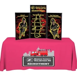 Fold N Go Tabletop Kit - 4 feet - Full Color