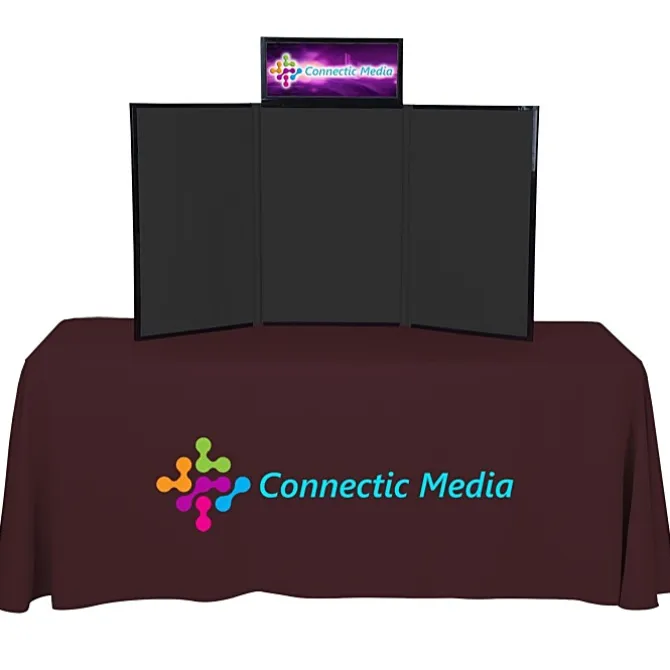 Fold N Go Tabletop Kit - 4 feet - Header