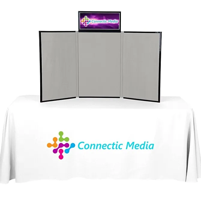 Fold N Go Tabletop Kit - 4 feet - Header