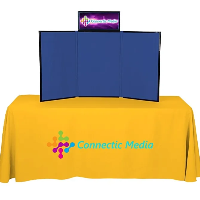 Fold N Go Tabletop Kit - 4 feet - Header