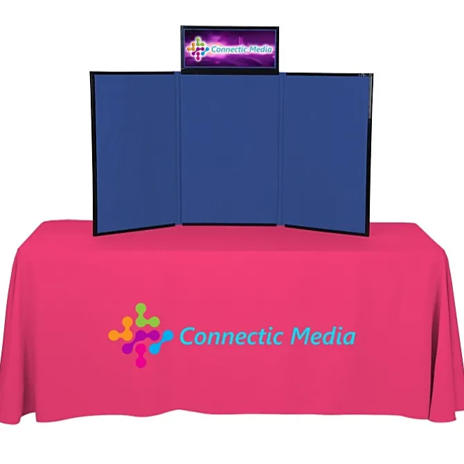 Fold N Go Tabletop Kit - 4 feet - Header