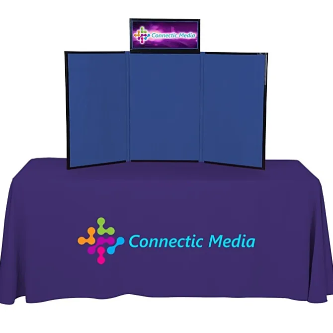 Fold N Go Tabletop Kit - 4 feet - Header