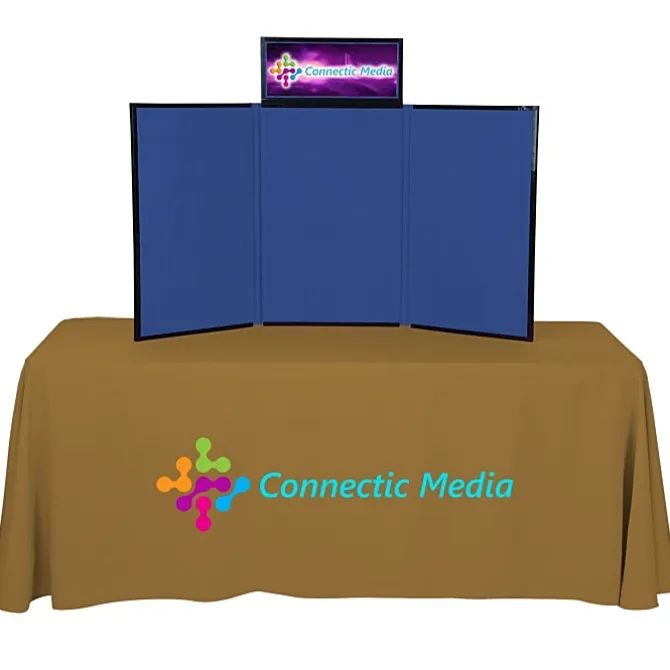 Fold N Go Tabletop Kit - 4 feet - Header