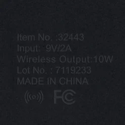 Fold Up Mouse Pad with Wireless Charging Pad