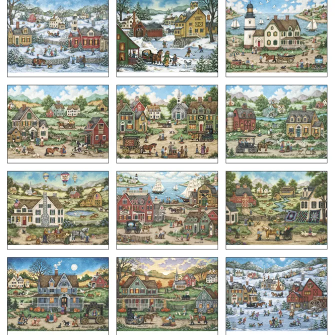 Folk Art Calendar