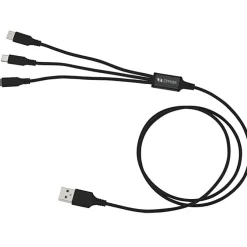 3-foot Metallic Charging Cable
