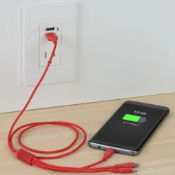 3-foot Metallic Charging Cable