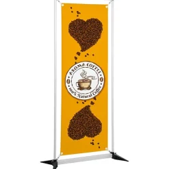 FrameWorx Banner Stand - 23-1/2 inches - Two Sided