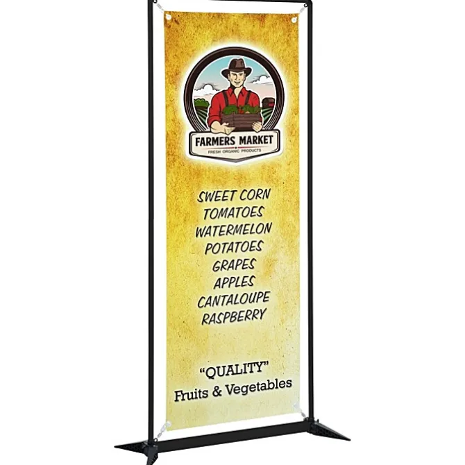 FrameWorx Banner Stand - 27 1/2 inches - Two Sided